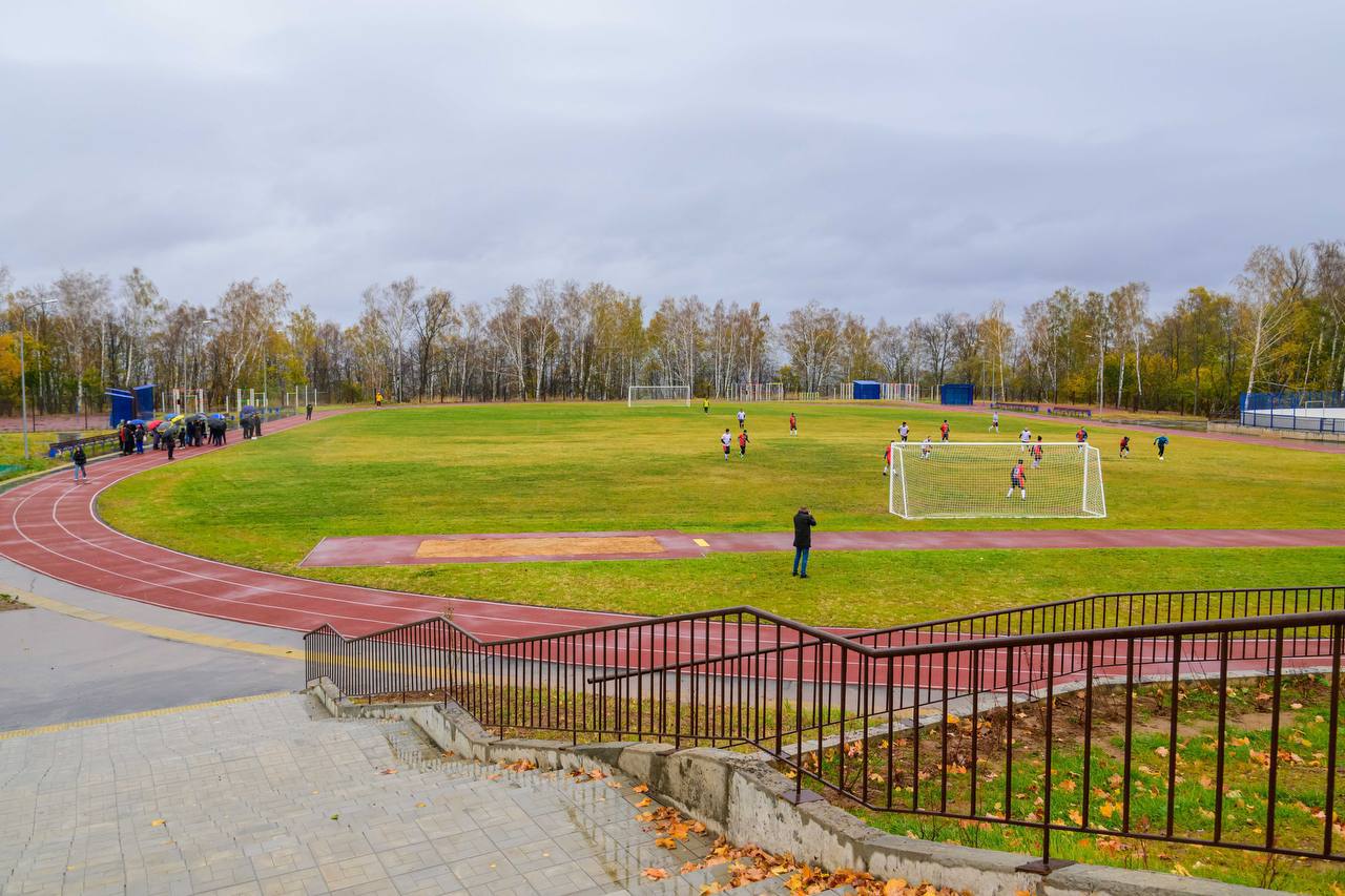 В городе Козьмодемьянске открыли обновлённый стадион «Юбилейный»