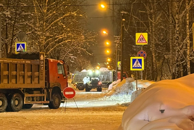 В Йошкар-Оле объём вывезенного снега превысил полмиллиона тонн