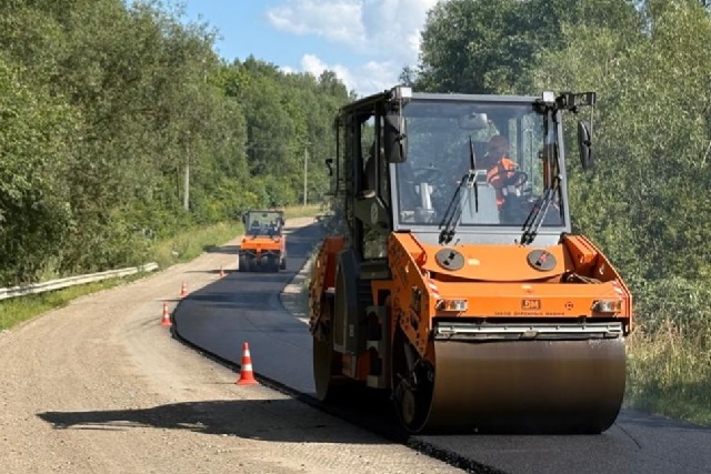 В Куженерском районе ремонтируют четырёхкилометровую дорогу
