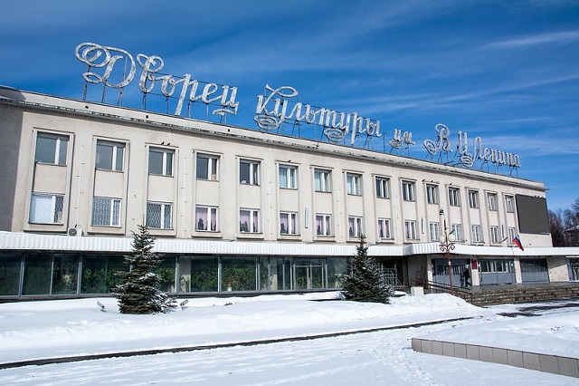 Во Дворце культуры имени Ленина идут ремонтные работы 