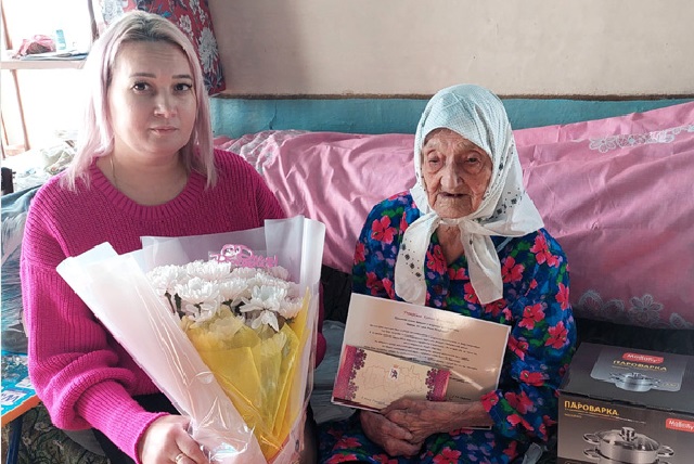 Труженица тыла из Горномарийского района отметила свой 101 день рождения