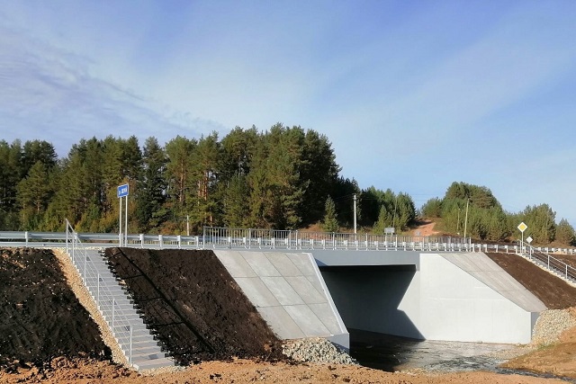 В Марий Эл капитально отремонтировали мост через реку Шуй 