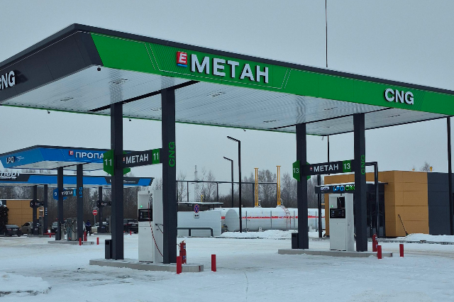 В Марий Эл заработала новая станция для заправки автомобилей природным газом