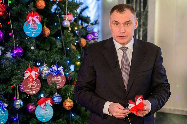 Юрий Зайцев принял участие в благотворительной акции «Ёлка желаний»