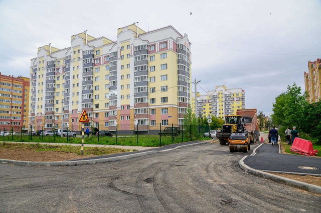 В Йошкар-Оле активно ремонтируют улицы Садовую и Шумелёва 