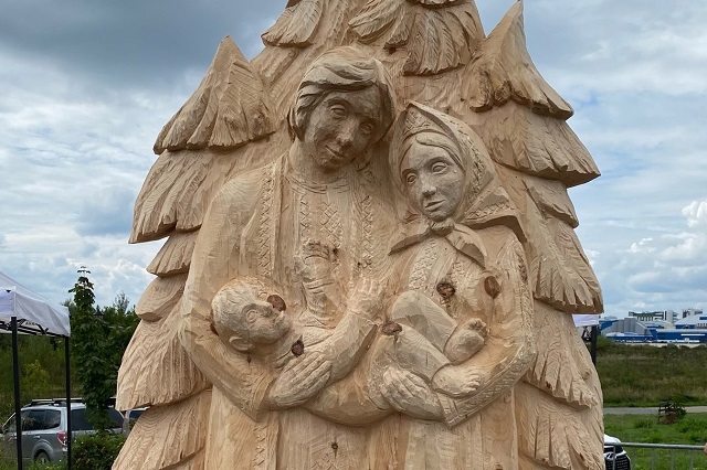 «Марий парк» украсят скульптуры фестиваля резьбы по дереву