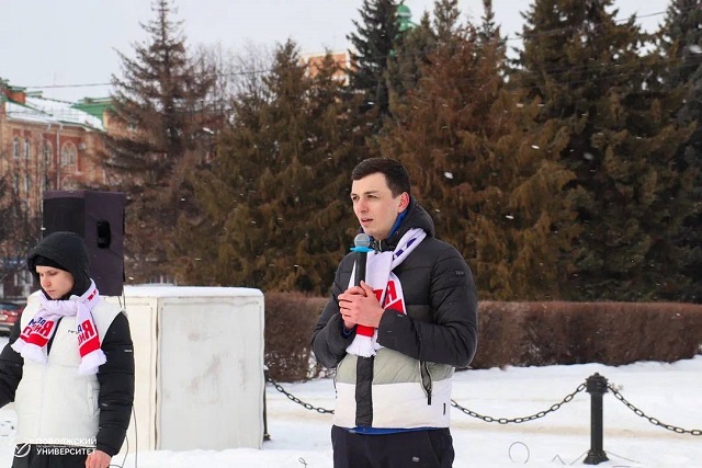 «Молодая Гвардии Единой России» в Марий Эл организовала серию мероприятий ко Дню защитника Отечества