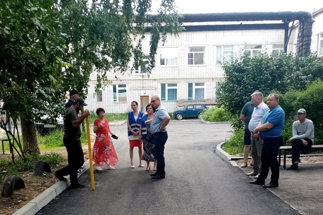 В Звениговском районе преображаются сельские дворовые территории