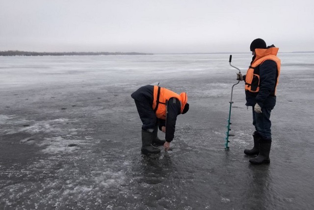 На водоёмах Марий Эл выход на лёд представляет большую опасность 