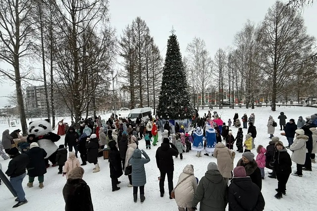 В Семёновке прошёл новогодний праздник и благотворительная ярмарка