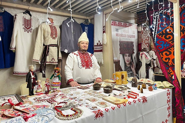 Товары народно-художественного промысла из Марий Эл представлены в Уфе