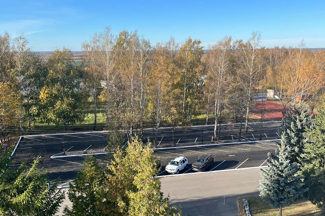 Около завода «Потенциал» в Козьмодемьянске построена автопарковка Около завода «Потенциал» в Козьмодемьянске построена автопарковка