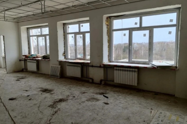 В Немдинской школе Новоторъяльского округа капремонт выполнен на 60%