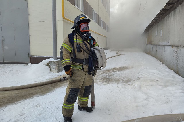 На предприятии Йошкар-Олы ликвидировано крупное возгорание  