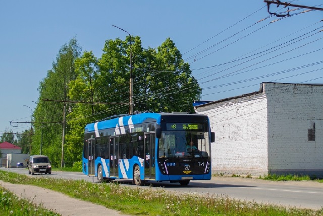 Новый троллейбус до конца мая будет ездить по восьмому маршруту