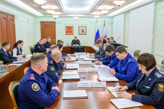 Глава Марий Эл провел совещание по обеспечению правопорядка в регионе
