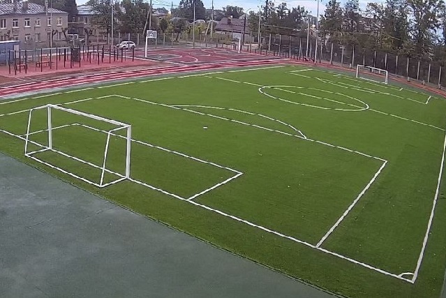 В Йошкар-Оле построен новый современный школьный стадион 