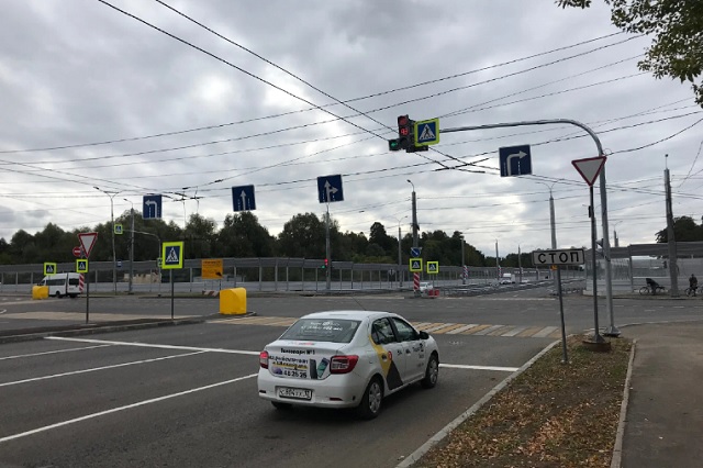 В городе Йошкар-Оле модернизировали опасный перекрёсток 