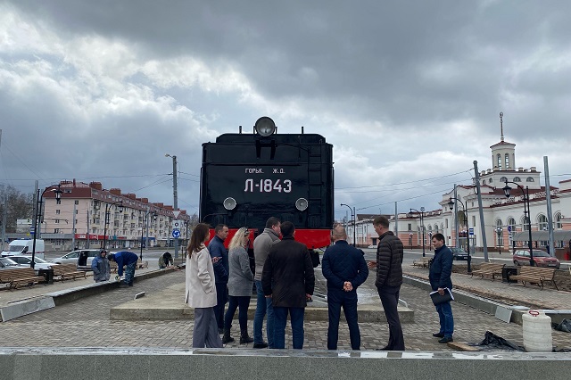 В Йошкар-Оле преображается Сквер железнодорожников 
