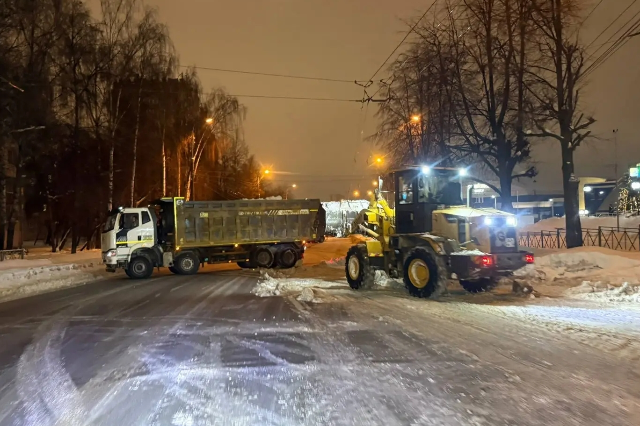В Йошкар-Оле вводят ночные ограничения движения для вывоза снега