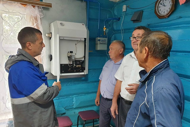 В Новоторъяльском районе природный газ стал доступен жителям нескольких деревень