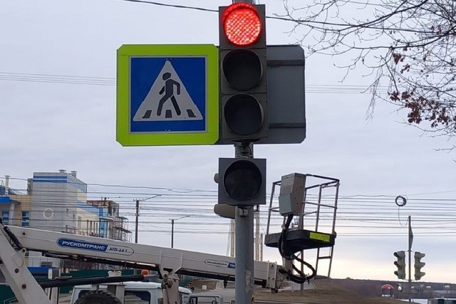 На дорогах Йошкар-Олы светофоры будут работать по новому ГОСТу