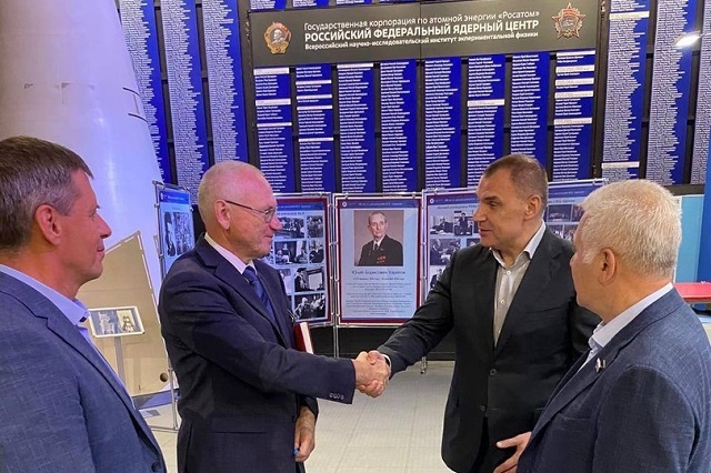 Глава Марий Эл Юрий Зайцев посетил город Саров 