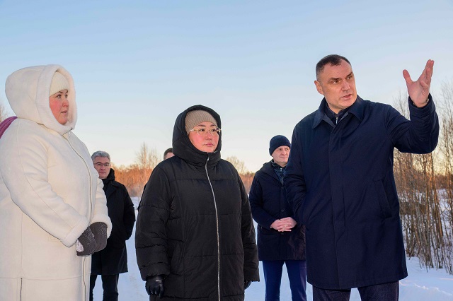 Глава Марий Эл Юрий Зайцев с рабочей поездкой посетил Сернурский район