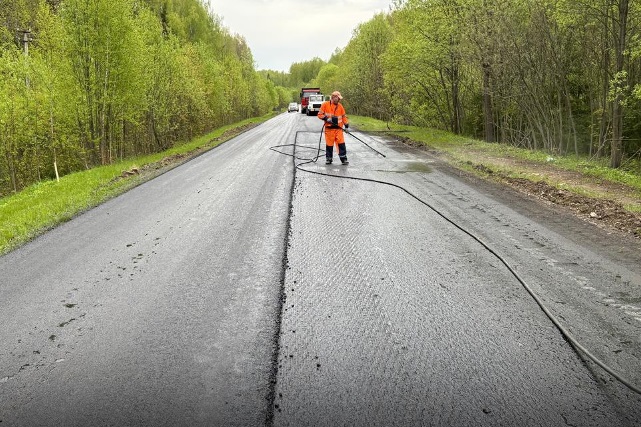 В Марий Эл приводят в нормативное состояние дорогу Оршанка – Упша 