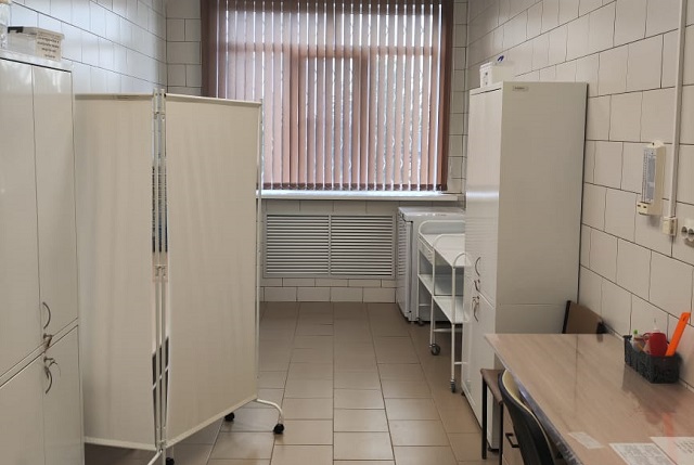 В Волжской больнице отремонтировали помещение наркологического отделения
