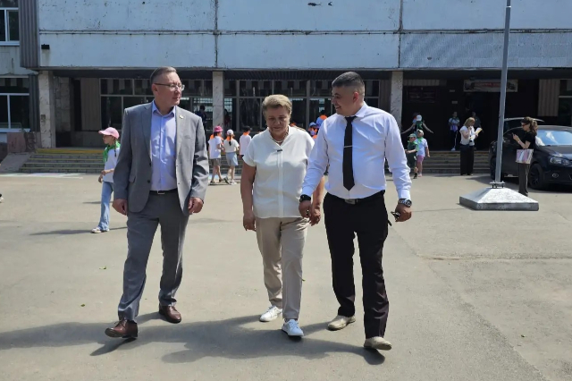 В школе №27 Йошкар-Олы начали капитальный ремонт по нацпроекту