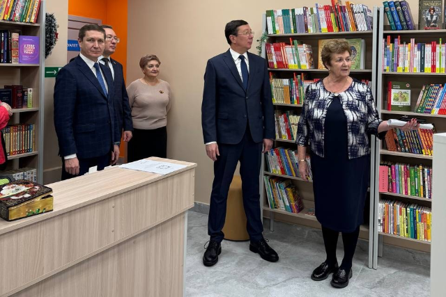 В Йошкар-Оле после капремонта открыли обновлённый филиал библиотеки