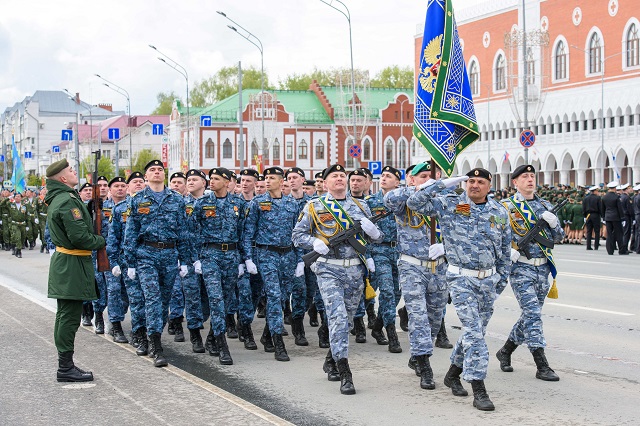 В Йошкар-Оле состоялась генеральная репетиция парада