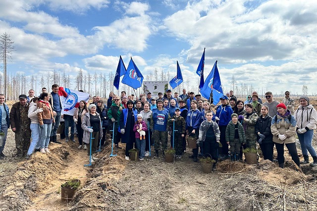 «Единая Россия» запустила акцию «Сад памяти» в Марий Эл