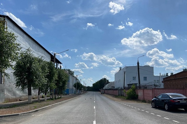 Полностью закончен ремонт улицы Складской в Йошкар-Оле 