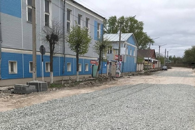 Дорожные работы на улице Складской будут завершены к 1 октября