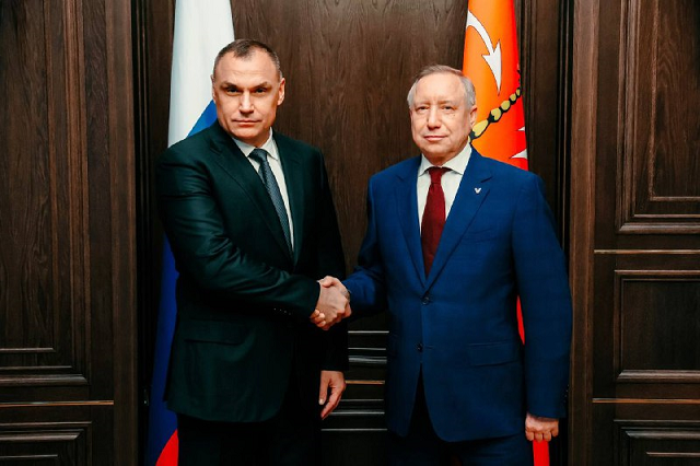 Глава Марий Эл встретился с Губернатором Санкт-Петербурга 