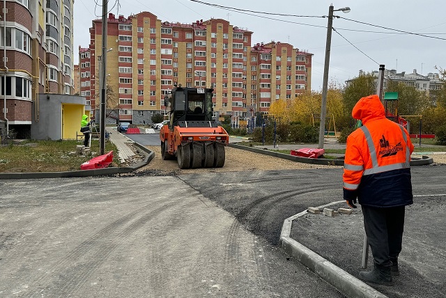Завершается ремонт дороги на улице Шумелёва в Йошкар-Оле  Завершается ремонт дороги на улице Шумелёва в Йошкар-Оле