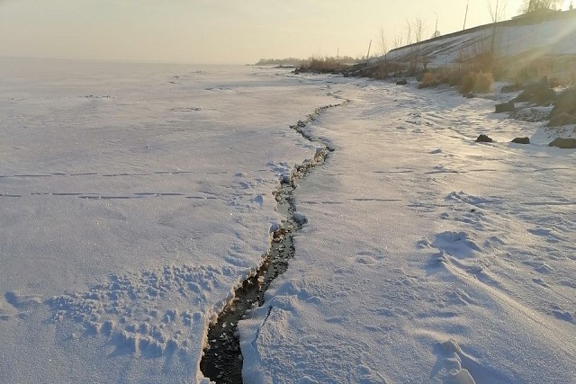 Спасатели измерили толщину льда на водоёмах Марий Эл 
