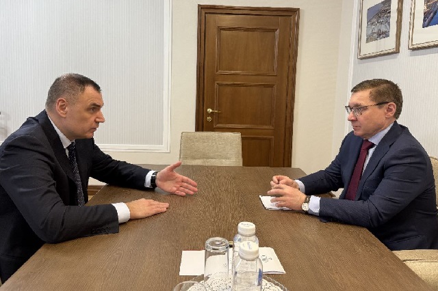 Владимир Якушев и Юрий Зайцев обсудили реализацию проектов «Единой России» в Марий Эл