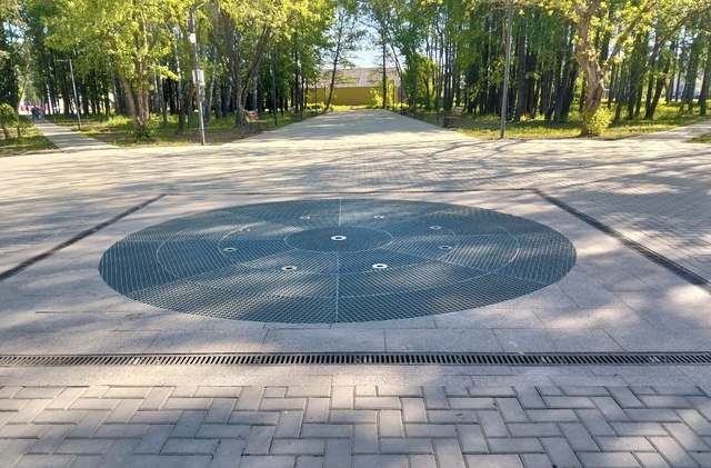 Фонтан в Центральном парке Мари-Турека проработал всего три дня 