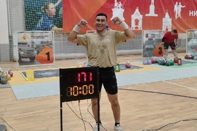 Гиревик из Йошкар-Олы стал чемпионом Нижегородской области 