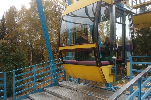 Городок аттракционов в ЦПКиО Йошкар-Олы ушёл «в отпуск» до весны 