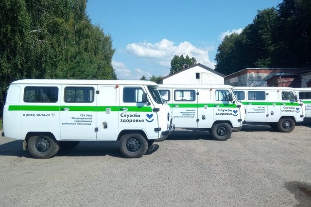 Для медорганизаций Марий Эл приобретён 91 автомобиль