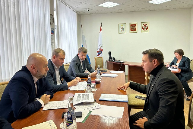 Евгений Курмаев провел личный приём жителей Советского района