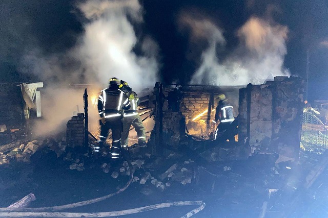 В Марий Эл при пожаре в садоводческом товариществе погиб мужчина 