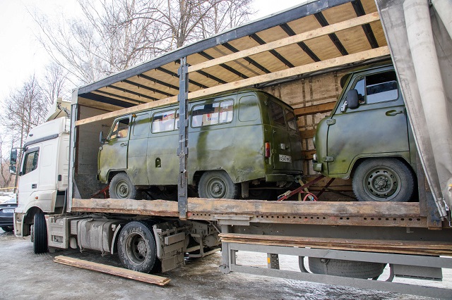 Из Республики Марий Эл в зону СВО отправлено пять внедорожников Из Республики Марий Эл в зону СВО отправлено пять внедорожников