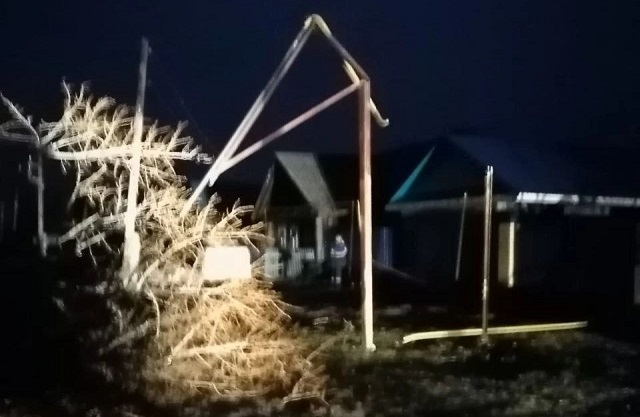 В Марий Эл оперативно восстановили поврежденный непогодой газопровод