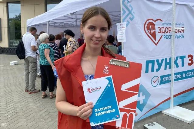 В Йошкар-Оле продолжают работу выездные «Пункты здоровья»