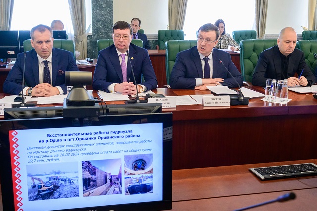 В Марий Эл обсудили подготовку к паводкам и пожароопасному сезону 